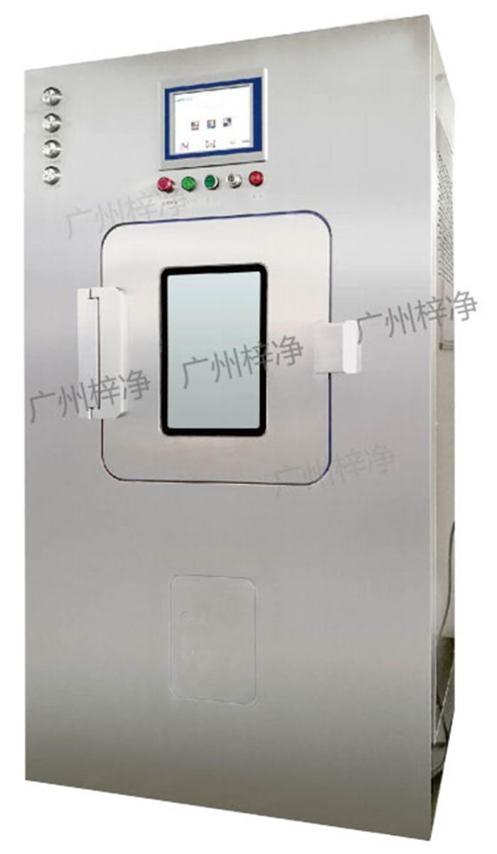 VHP滅菌傳遞窗采用專門的滅菌介質(zhì)給予系統(tǒng)使過(guò)氧化氫等離子體更均勻，達(dá)到滅菌效果。